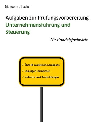 cover image of Aufgaben zur Prüfungsvorbereitung Unternehmensführung und Steuerung